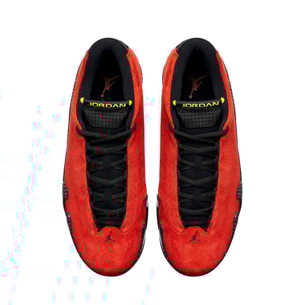 Air Jordan 14 Retro Ferrari Challenge Red Shoes Sneakers - Image 4
