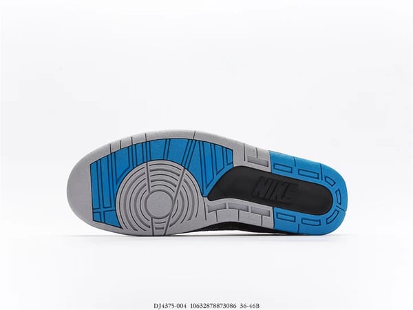 Air Jordan 2 Retro Low Sp Off-White Black Blue Dj4375-004 - Image 3