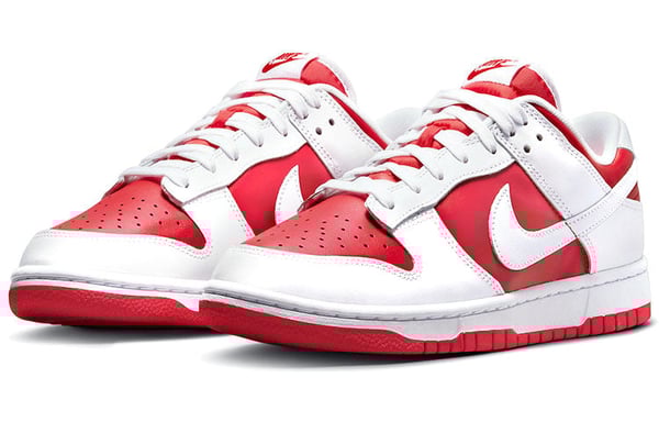 Nike Dunk Low 'Championship Red' Dd1391-600 - Image 3