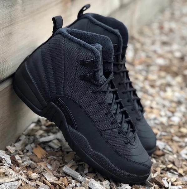 Air Jordan 12 Retro Winterized 'Triple Black' BQ6851-001-2799 - Image 8