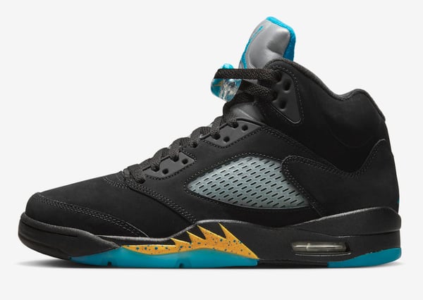 Air Jordan 5 Retro Aqua Dd0587-047 - Image 5