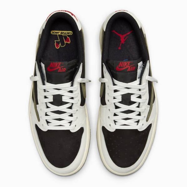Jordan 1 Retro Low Og Sp Travis Scott Olive Dz4137-106 - Image 3