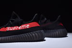 Adidas Supreme Yeezy Boost 350 V2 Black And Red - Image 9