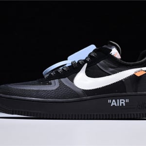 Off-White Nike Air Force 1 Low Black Ao4606-001 - Image 31