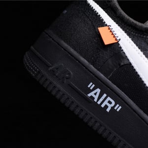 Off-White Nike Air Force 1 Low Black Ao4606-001 - Image 26