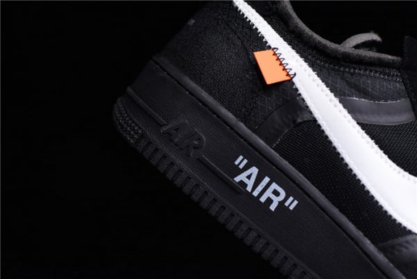 Off-White Nike Air Force 1 Low Black Ao4606-001 - Image 26