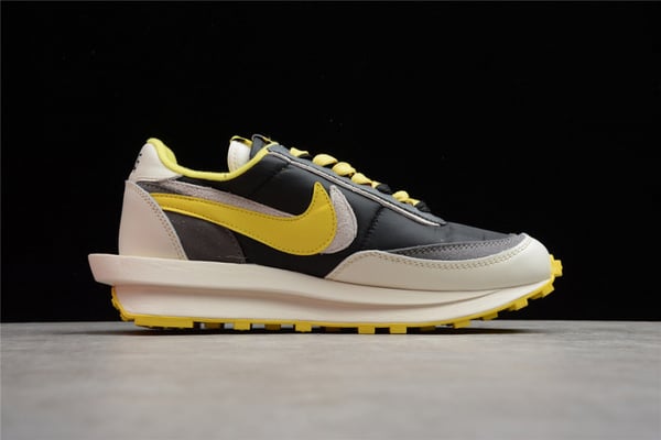 Undercover X Sacai X Nike Ldv Waffle Bright Citron Dj4877-001 - Image 3