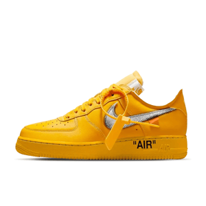 Nike Air Force 1 Low Off-White University Gold Metallic Silver Dd1876-700