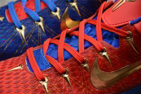 Nike Zoom Kobe Vii Rlx Red Blue Metallic Gold 488371-406 - Image 12