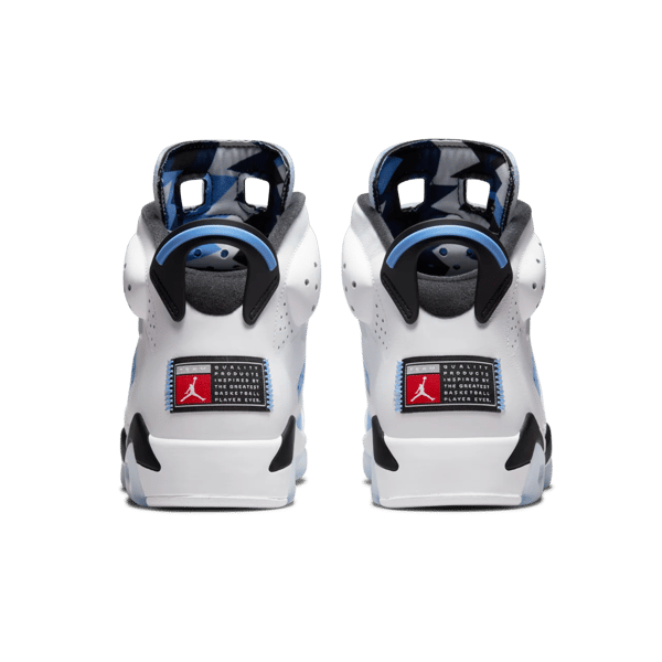 Air Jordan 6 UNC Retro University Blue White CT8529-410 - Image 3
