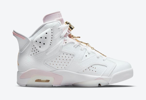 Nike Air Jordan 6 Retro ?Gold Hoops? Dh9696-100 - Image 6