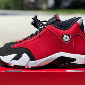 Air Jordan 14 Retro Gym Red Toro 487471-006 - Image 4