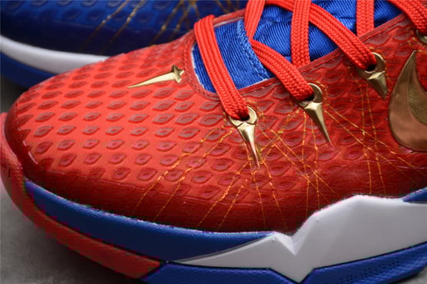Nike Zoom Kobe Vii Rlx Red Blue Metallic Gold 488371-406 - Image 11