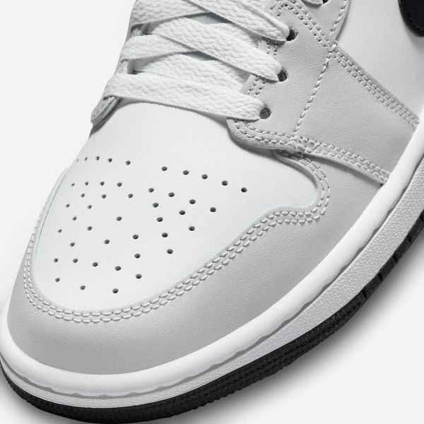 Air Jordan 1 Mid ?Light Smoke Grey?  Bq6472-015 - Image 8