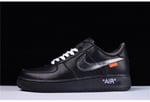Off-White X Nike Air Force 1 07 Low Black Av5210-001 - Image 25