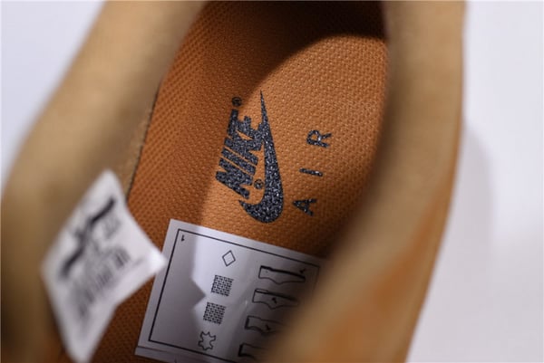 Nike Air Force 1 07 Wb Flax/Flax-Gum Wheat Basketball Shoes Aa4061-200 - Image 12