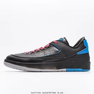 Air Jordan 2 Retro Low Sp Off-White Black Blue Dj4375-004