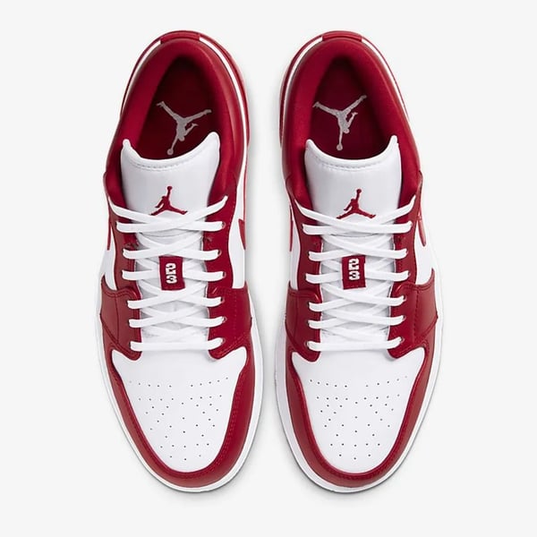 Jordan 1 Low Gym Red White - Image 2