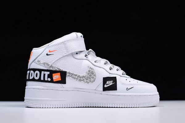 Nike Air Force 1 Mid Just Do It Bq6474-100 - Image 14