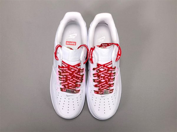 Nike Air Force 1 Low Supreme White - Cu9225-100 - Image 2