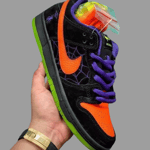 Nike Sb Dunk Low Pro ‘Night Of Mischief Halloween’ Bq6817-006 - Image 6