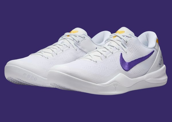 Nike Kobe 8 Protro “Lakers Home” Hf9550-100 - Image 2