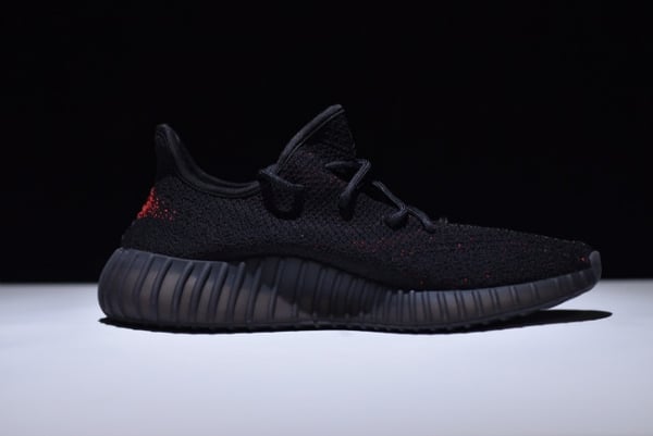 Adidas Supreme Yeezy Boost 350 V2 Black And Red - Image 4