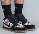 Nike SB Dunk Low Supreme Rammellzee Fd8778-001 - Image 2