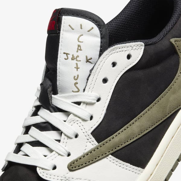Jordan 1 Retro Low Og Sp Travis Scott Olive Dz4137-106 - Image 6