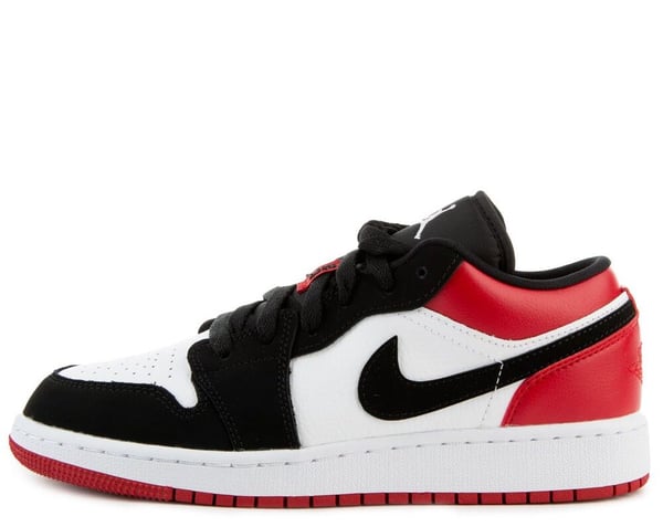 Air Jordan 1 Low Gs ?Black Toe? 553560-116 - Image 6