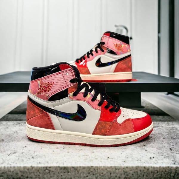 Jordan 1 High Og Spider-Man Across The Spider-Verse Dv1748-601 - Image 7