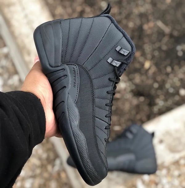 Air Jordan 12 Retro Winterized 'Triple Black' BQ6851-001-2799 - Image 7