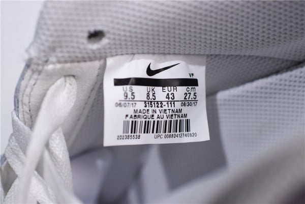 Nike Air Force 1 07 All Triple White Classic Shoes Sneakers Af1 315122-111 - Image 10