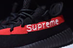 Adidas Supreme Yeezy Boost 350 V2 Black And Red - Image 11