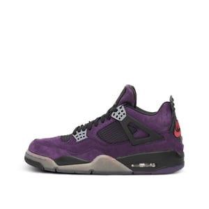 Air Jordan 4 X Travis Scott Joint Purple Friends And Family