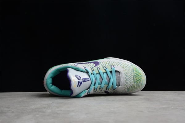 Nike Kobe 9 Grey Green Purple 630487-005 - Image 7
