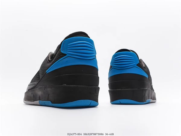 Air Jordan 2 Retro Low Sp Off-White Black Blue Dj4375-004 - Image 5