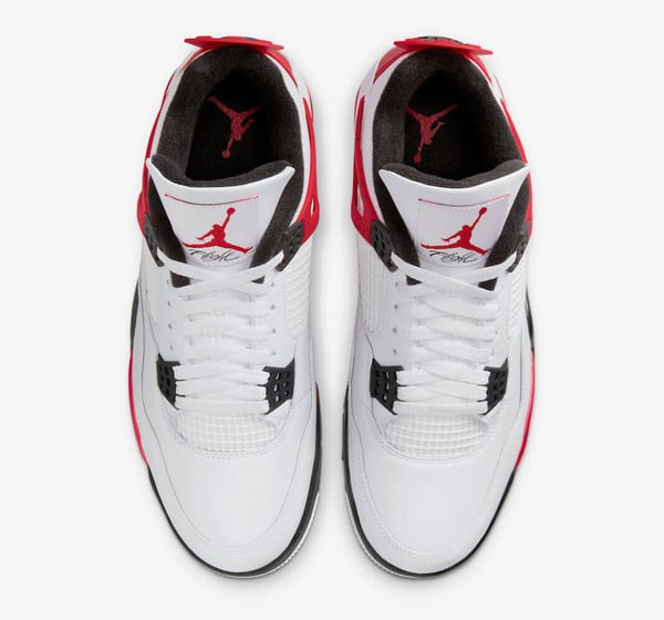 Air Jordan 4 ?Red Cement? Dh6927-161 - Image 3