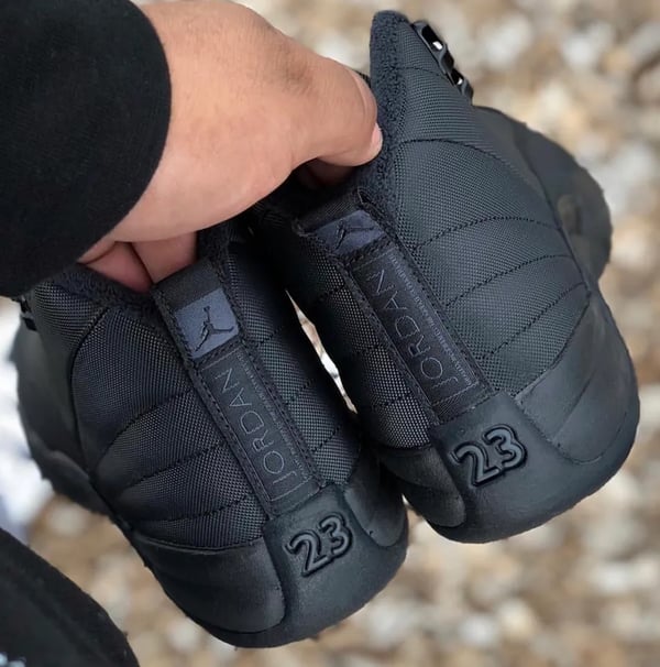 Air Jordan 12 Retro Winterized 'Triple Black' BQ6851-001-2799 - Image 6