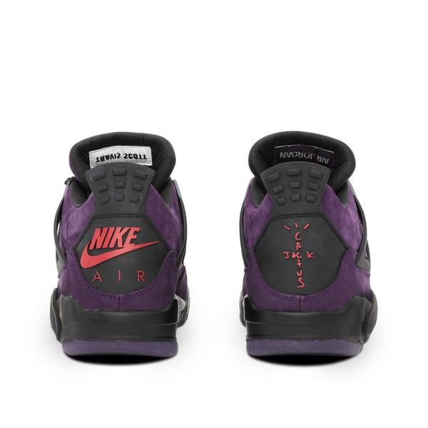 Air Jordan 4 X Travis Scott Joint Purple Friends And Family - Image 4