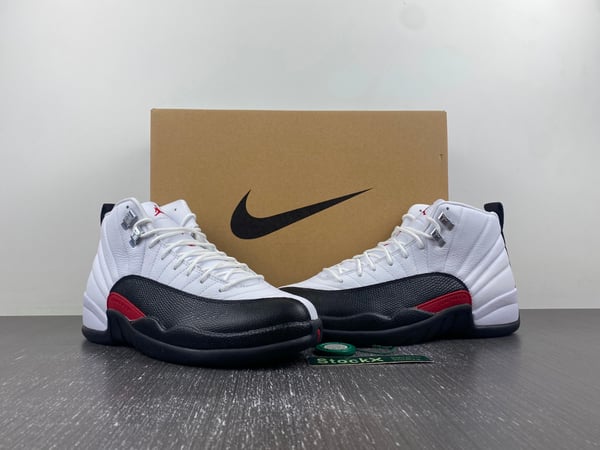 Air Jordan 12 Red Taxi Ct8013-162 - Image 4