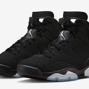 Air Jordan 6 Retro Chrome Metallic Silver Dx2836-001 - Image 2