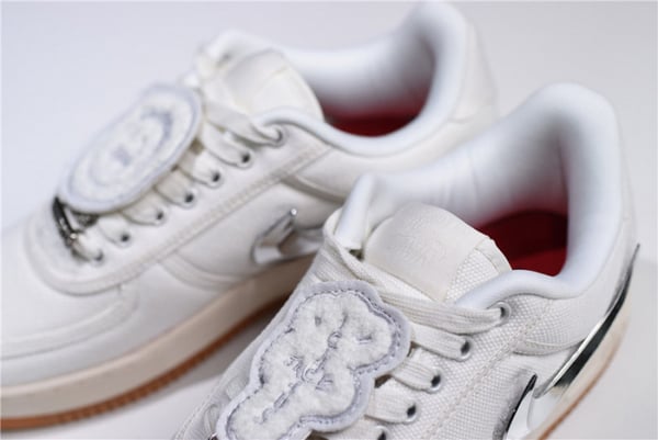 Travis Scott Nike Air Force 1 Low Sail Aq4211-101 - Image 9