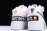 Nike Air Force 1 Mid Just Do It Bq6474-100 - Image 3