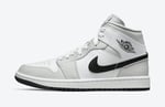 Air Jordan 1 Mid ?Light Smoke Grey?  Bq6472-015 - Image 5