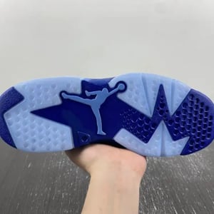 Air Jordan 6 UNC Tar Heels Six Championships PE - Image 9
