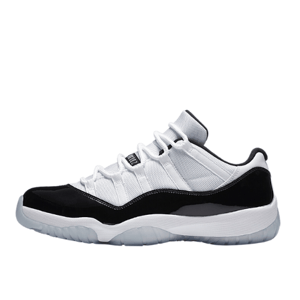 Air Jordan 11 Retro Low Concord Black/ White Mens 528895-153