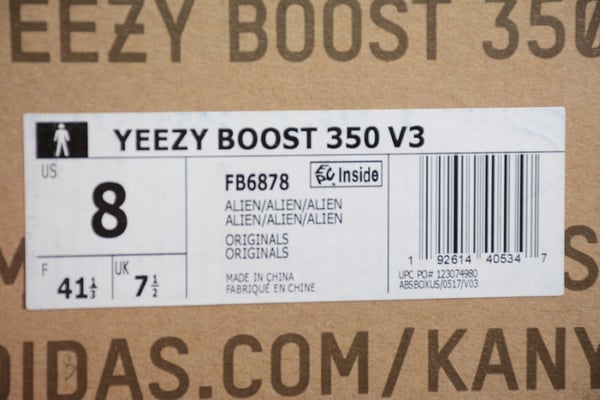 Adidas Yeezy Boost 380 Alien Fb6878 - Image 10