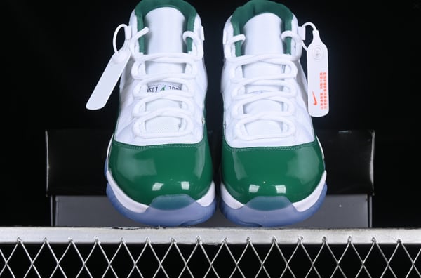 Air Jordan 11 Retro White And Green Ct8012-113 - Image 2