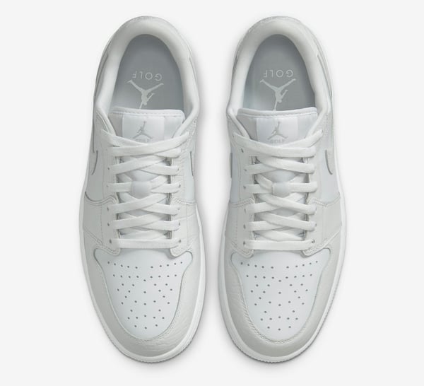 Air Jordan 1 Retro Low Golf ?White Crocodile? Dd9315-110 - Image 3